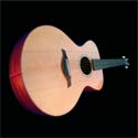 Peter Ciluzzi concert Guitar in Mahogany and Cedar