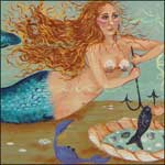 detail of painting by Elizabeth McOsker