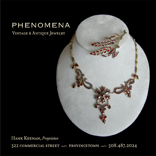 ad for Phenomena Vintage and Antique Jewelry