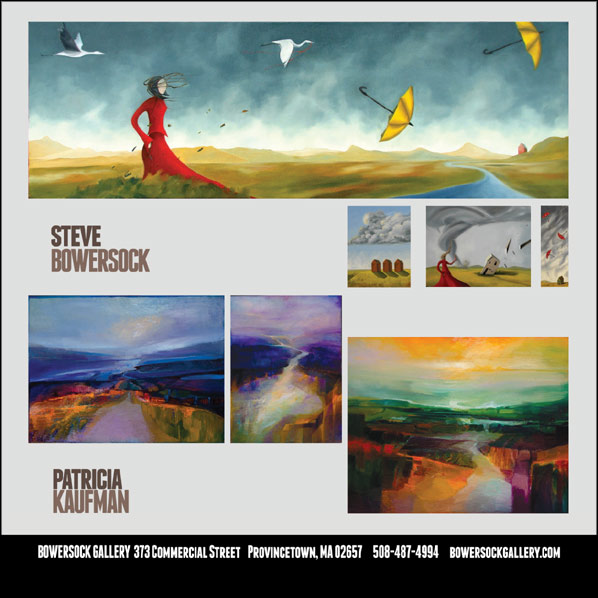 ad for Steve Bowersock and Patricia Kaufman with link to Bowersock Gallery