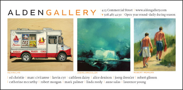 ad for Alden Gallery with link to their website