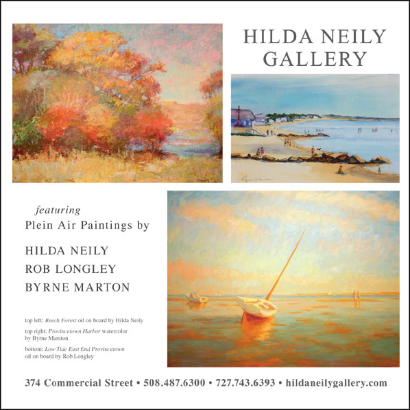 ad for Hilda Neily Gallery with link to her website