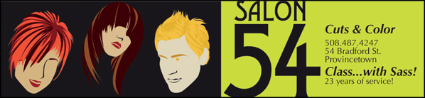 ad for Salon 54 in Provincetown