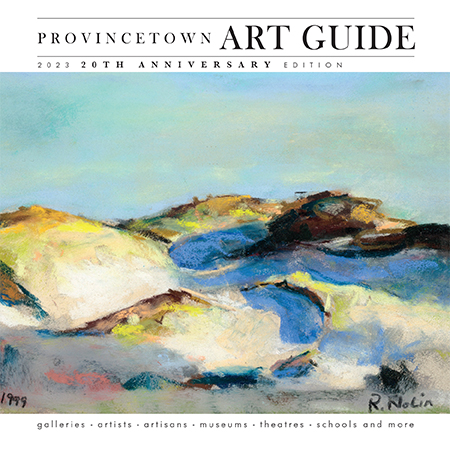 cover of 2023 Provincetown art guide - click to see full issue