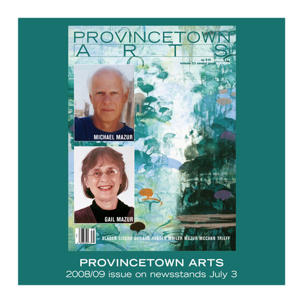 Provincetown Arts magazine 2008-2009 issue cover