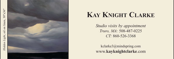 Hidden Light by Kay Knight Clarke, Truro, MA,  artist