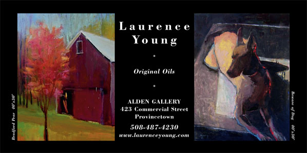Laurence Young, original oils, Alden Gallery in Provincetown