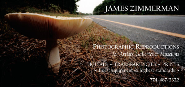 James Zimmerman Photographic Reproductions for artists, galleries and museums - 774-487-2322