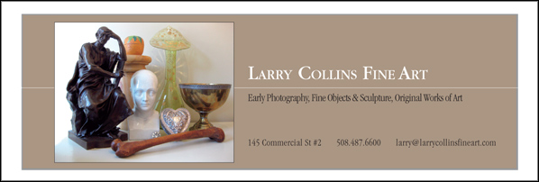 ad for Larry Collins Fine Art with link to their email