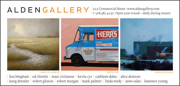 Alden Gallery ad with link to their own website