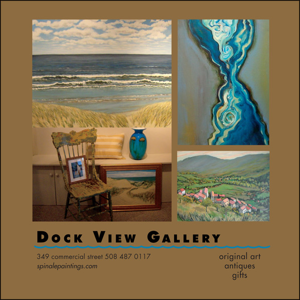 Dock View Gallery ad with link to their website
