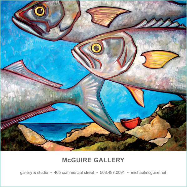 McGuire Gallery ad with link to their website